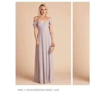 NWT Birdy Grey Devin Convertible Dress in Lilac